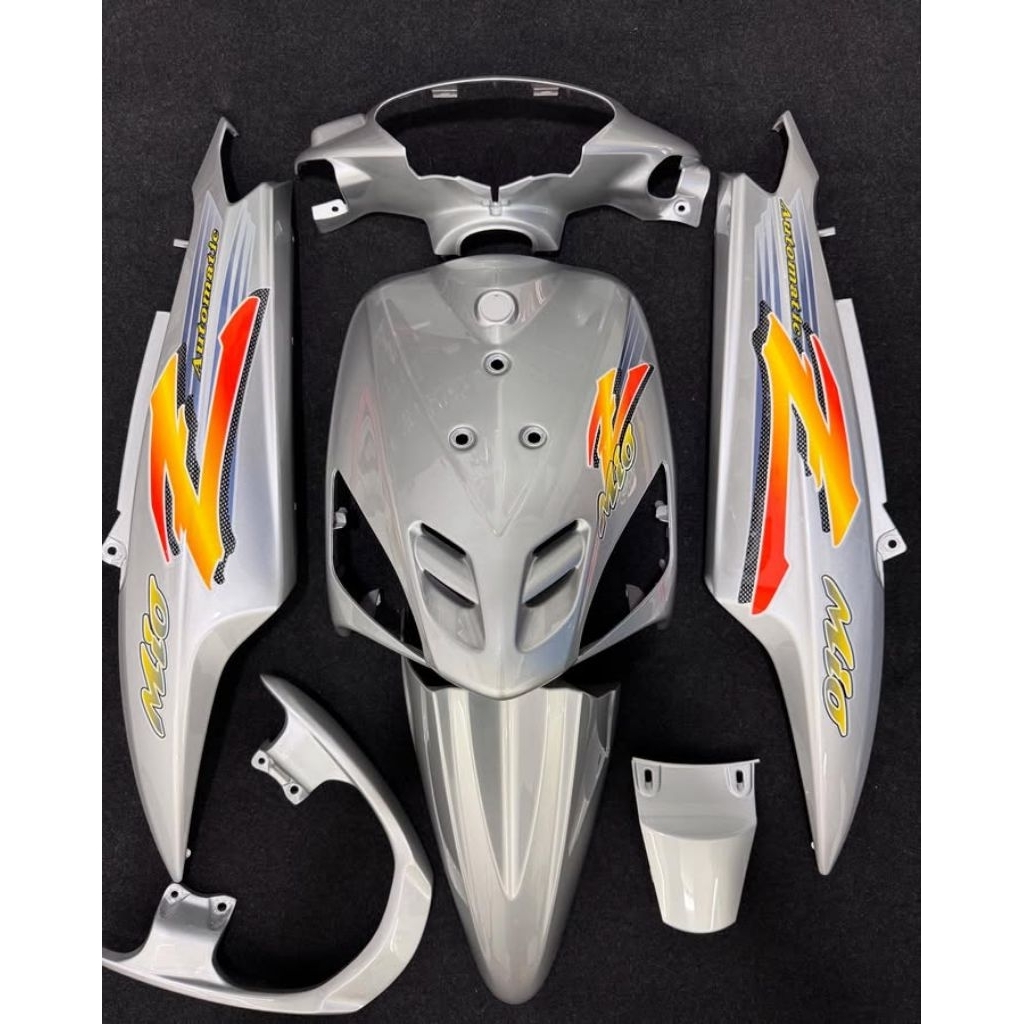 Cover Full Body Halus Mio Sporty tahun 2004/2007 Silver
