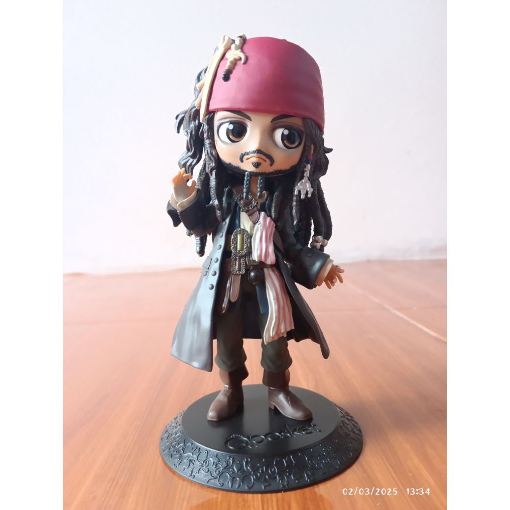 Figure Jack Sparrow - Qposket Original Bandai Spirit BIB