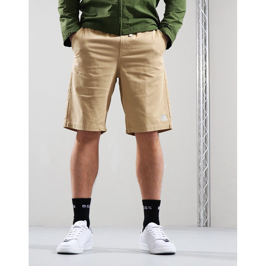 Short Pretty Green Casual Cream Originals