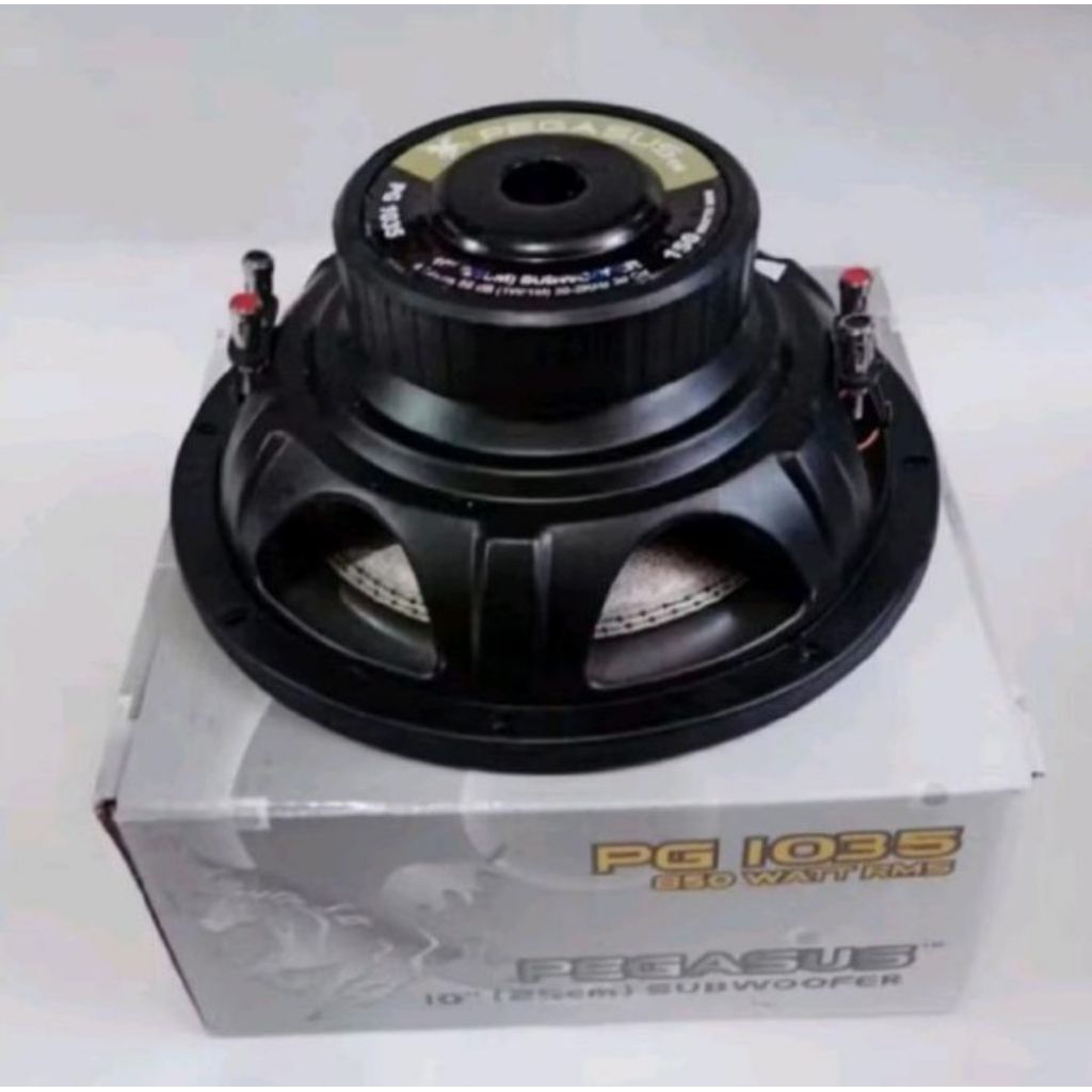 Speaker Subwoofer 10 inch 850W Pegasus PG1035 Double Coil Original