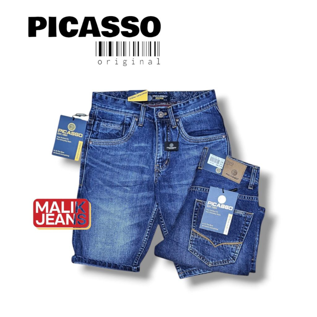 Celana Pendek Jeans Picasso ORIGINAL 100%