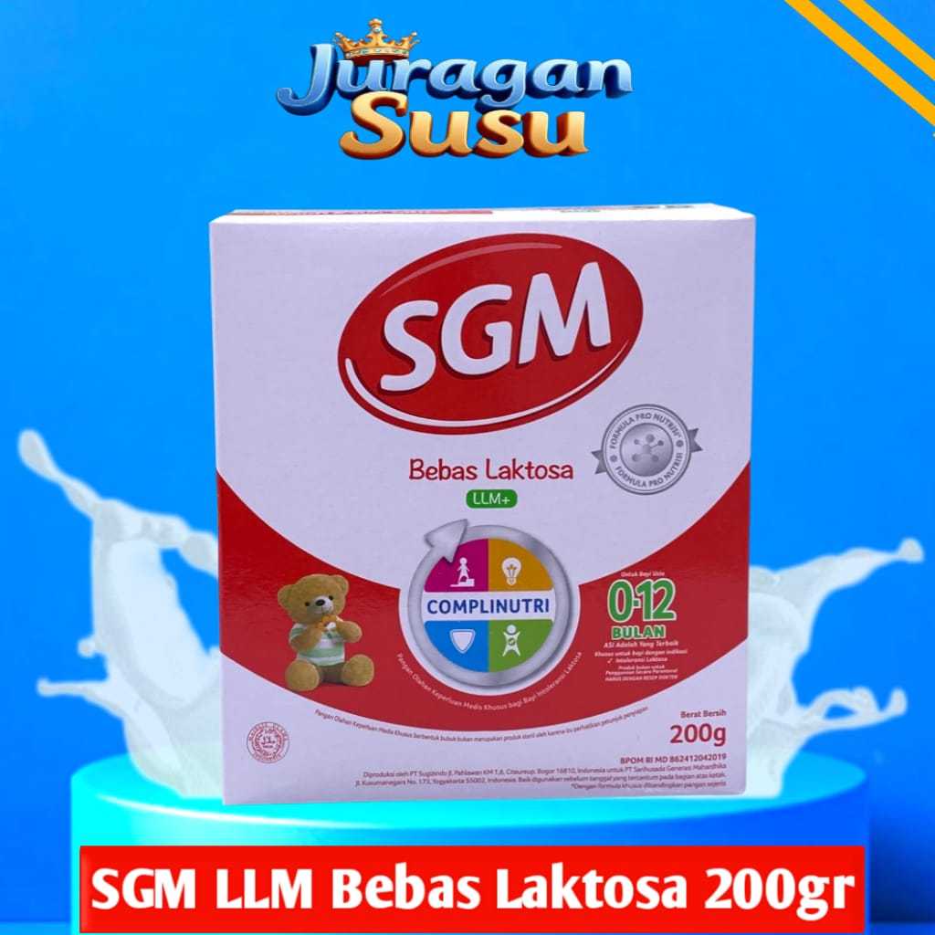 

SGM LLM BEBAS LAKTOSA 200GR - 0-12 BULAN