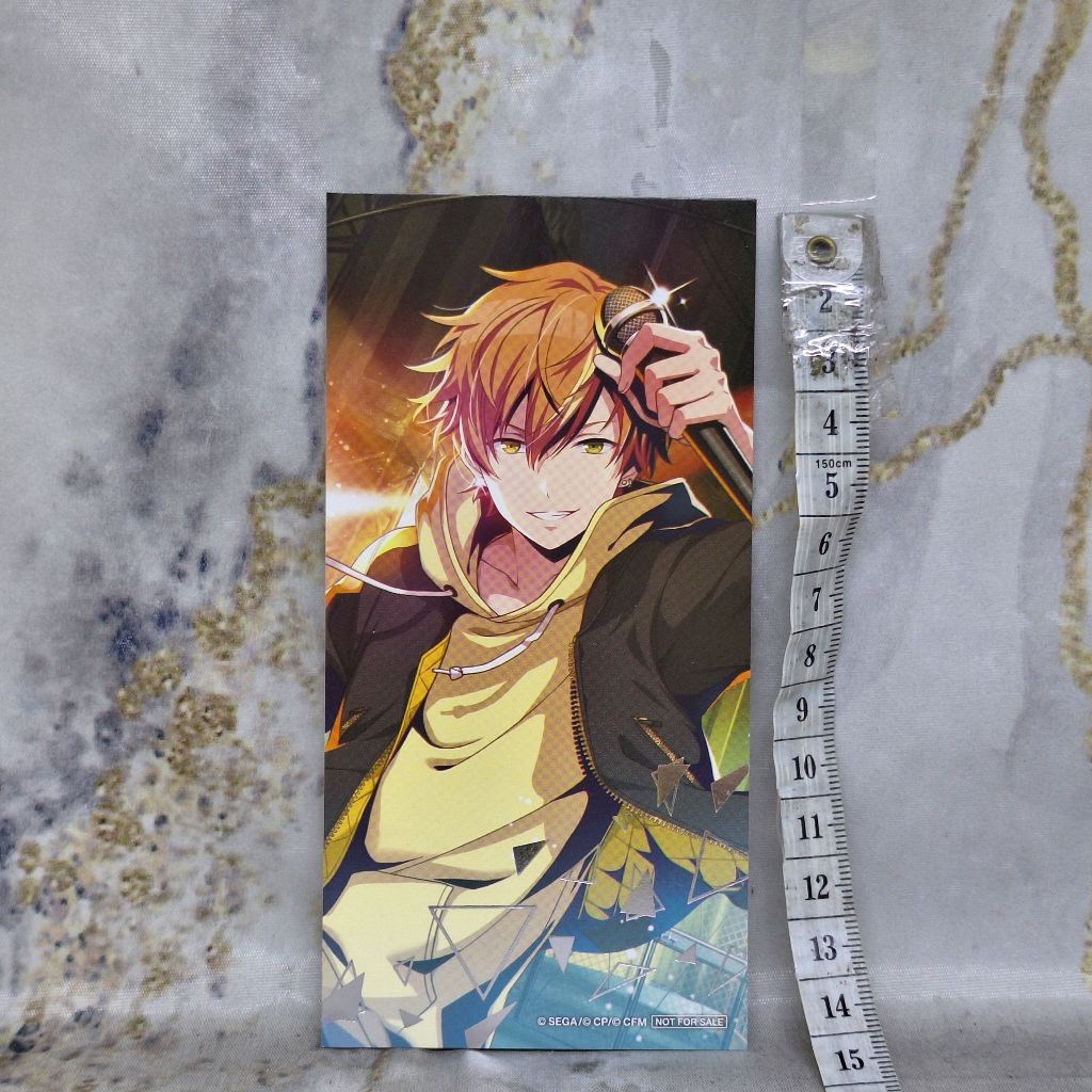 

Project Sekai Shinonome Akito Stamp Foil Bookmark Pembatas Buku Vol 3447 Vivid Bad Squad Vocaloid Loose Pack
