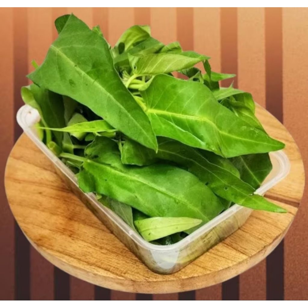 

Sayur kangkung potong..