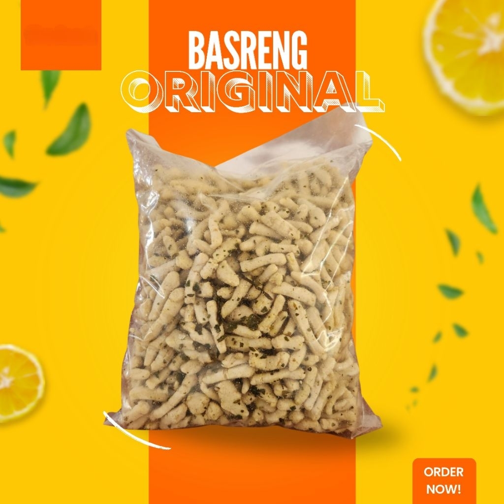 

BASRENG VIRAL ORIGINAL DAUN JERUK 500G RASA ORIGINAL DAUN JERUK PEDAS EXTRA PEDAS CEMILAN VIRAL GRATIS ONGKIR