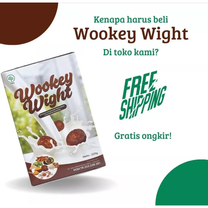 

1 BOX DISKON SPECIAL!!! Wookey Weight Susu Penggemuk ORIGINAL/Tanpa Efek Samping