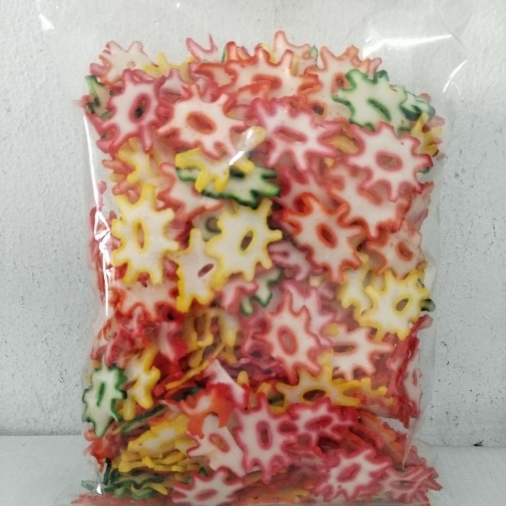 

Kerupuk mentah tersanjung berat 250 gram