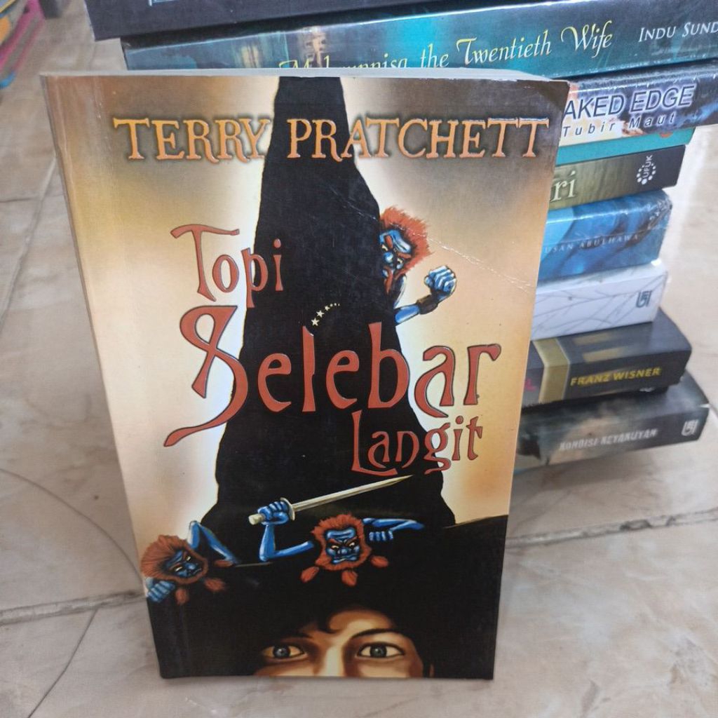Novel Fantasi Topi Selebar Langit By Terry Pratchett Original Preloved