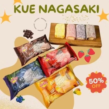 

Jajanan Viral Nagasaki Kue mochi kekinian harga satuan
