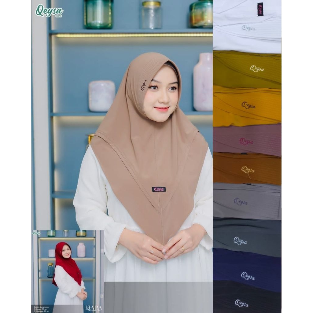 Bergo Kiara Ori by Qeysa Hijab