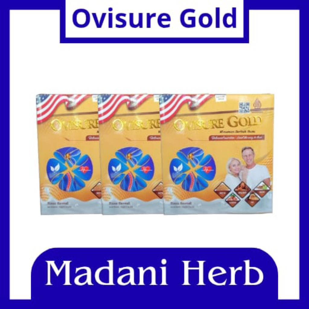 

OVISUREE GOLD 3 Box Milk Susu Asli Suplemen Kesehatan Tulang Sendi