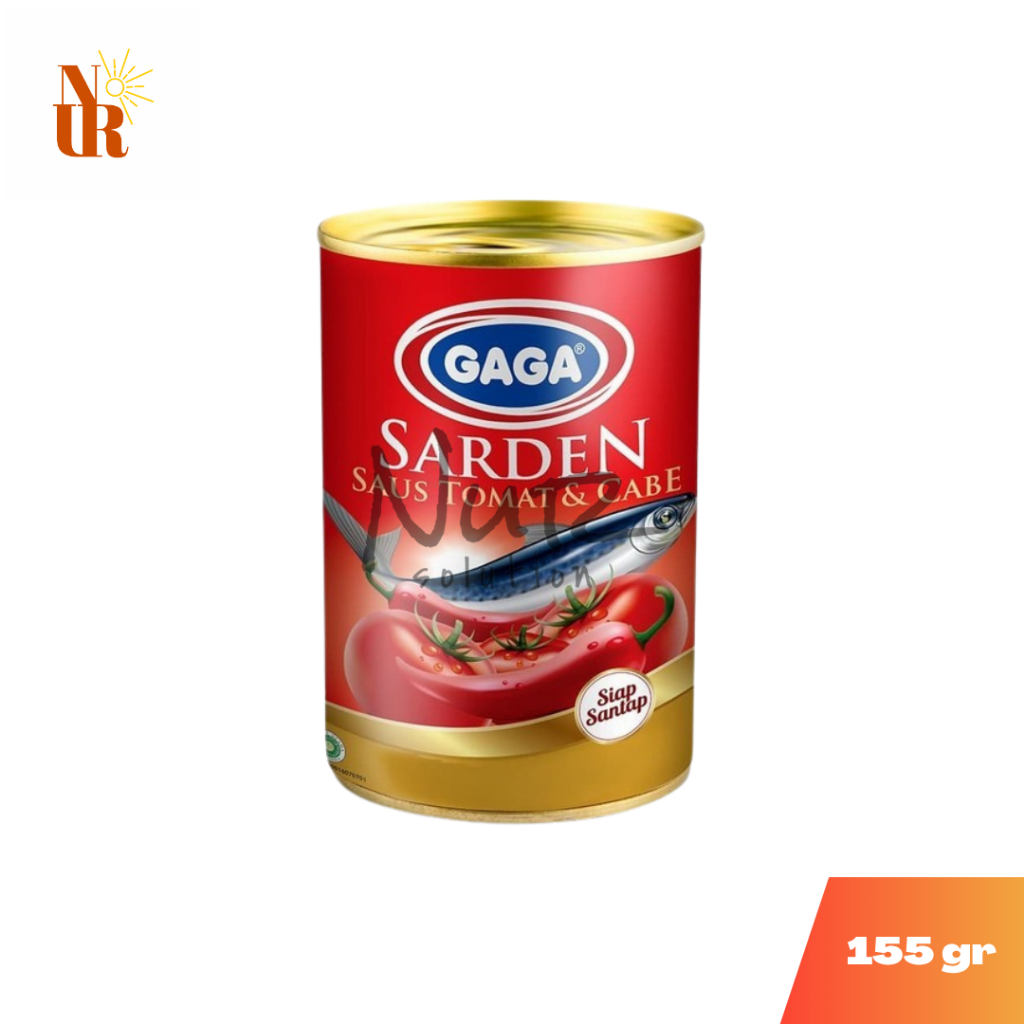 

GAGA Sarden Saus Tomat & Cabe 155gr