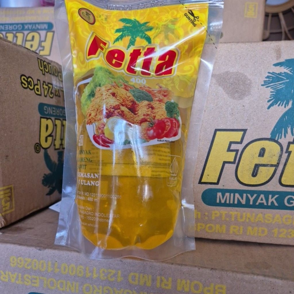 

Minyak Goreng Fetta 400ML Pcs