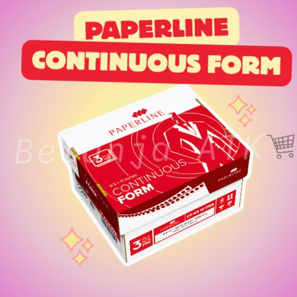 

[pak] Continuous Form Paperline 9.5 x 11 inch 3 Ply PRS – Kertas NCR Berkualitas