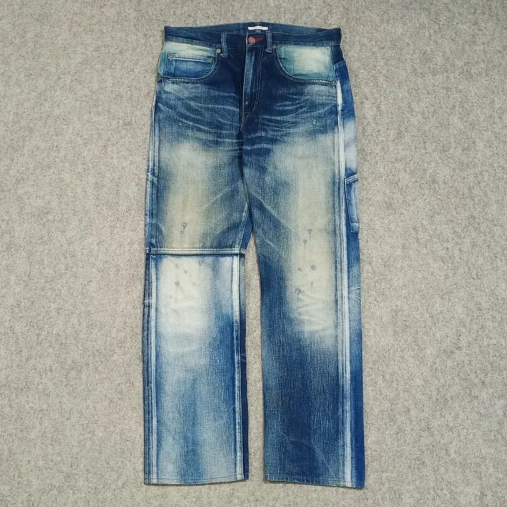 celana Reg fit jeans panjang pria ETERNAL size 29-30 second