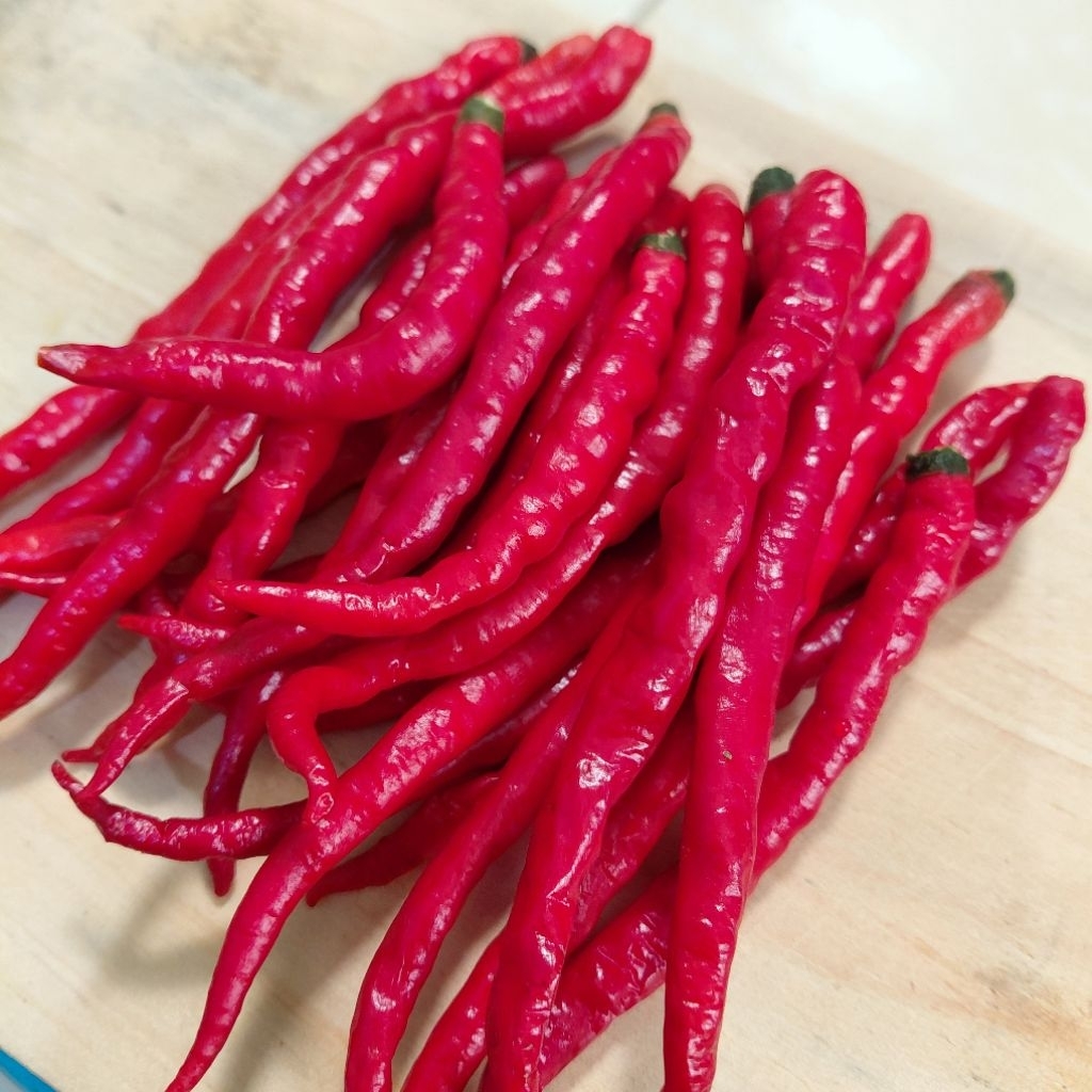 

Cabe Merah Kriting Tanpa Tangkai Berat 250gram