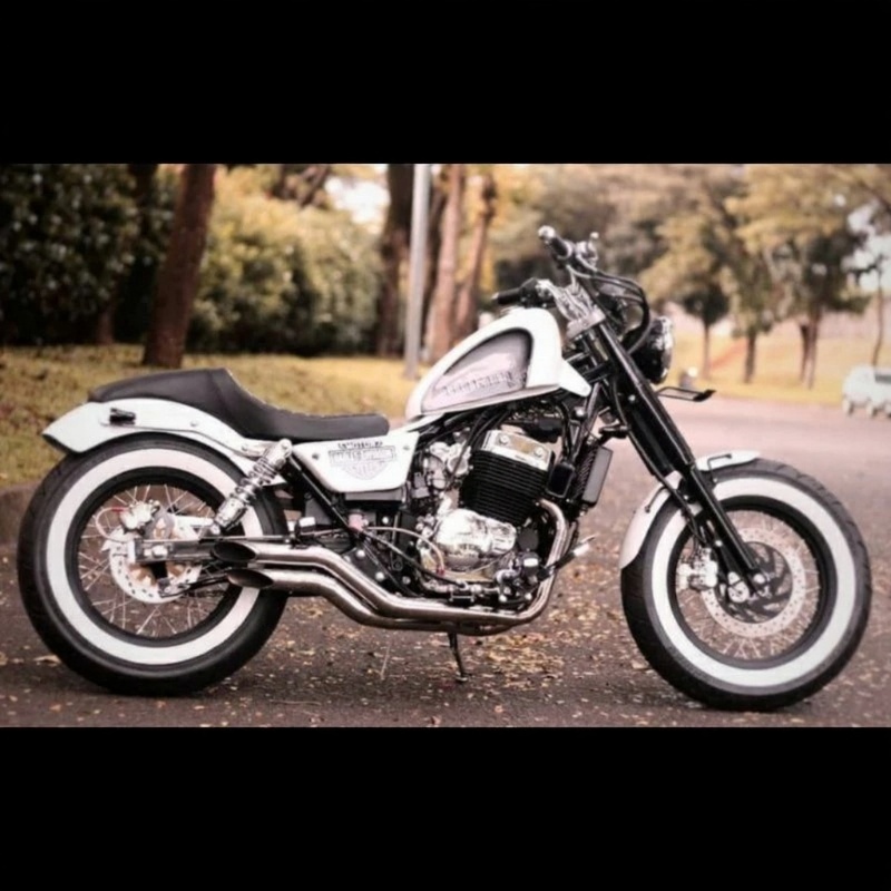 Knalpot benelli patagonian eagle 250 - knalpot custom benelli Patagonian eagle 250 full sistem