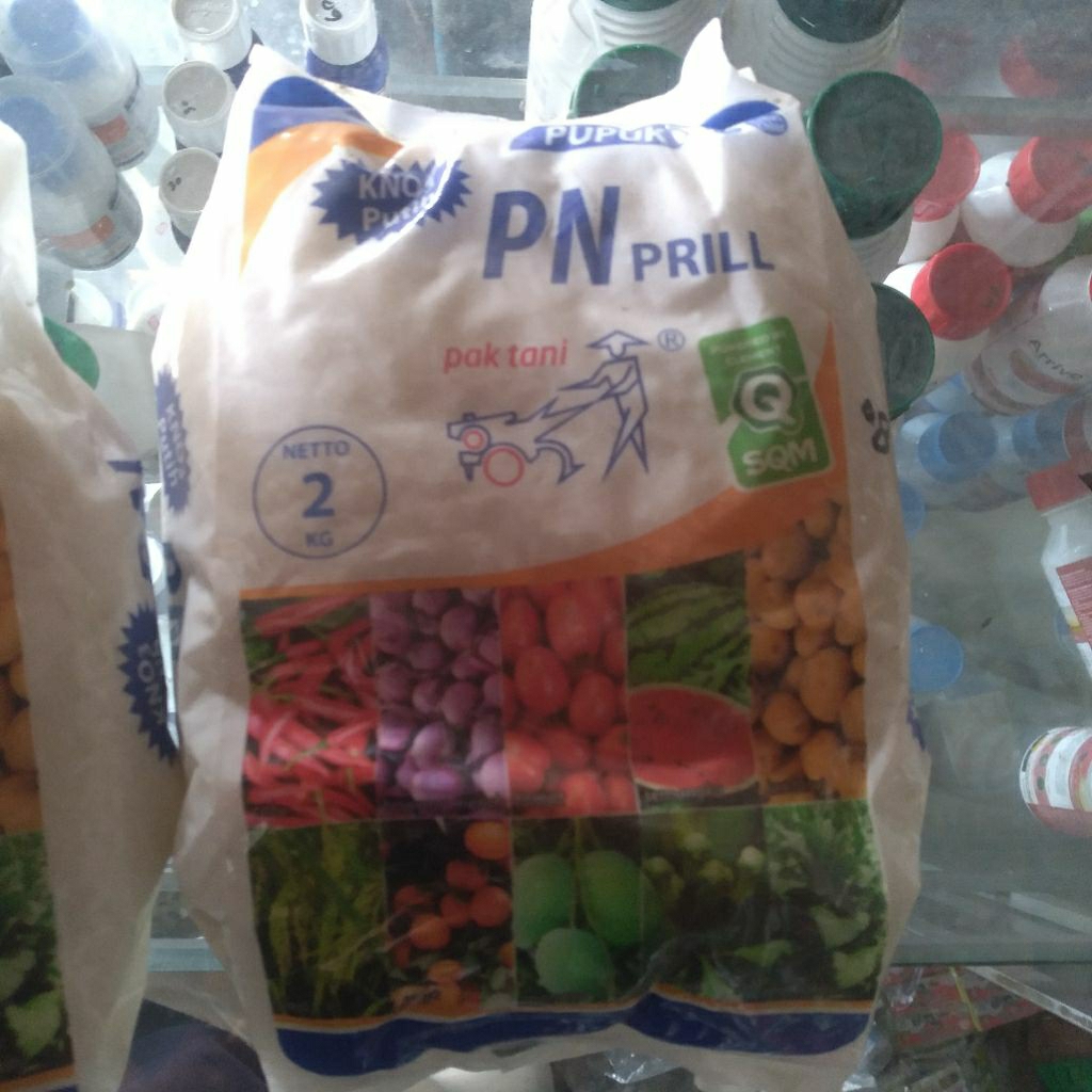 PN Prill Pak Tani 2 kg – Pupuk Nitrogen Prill Granul