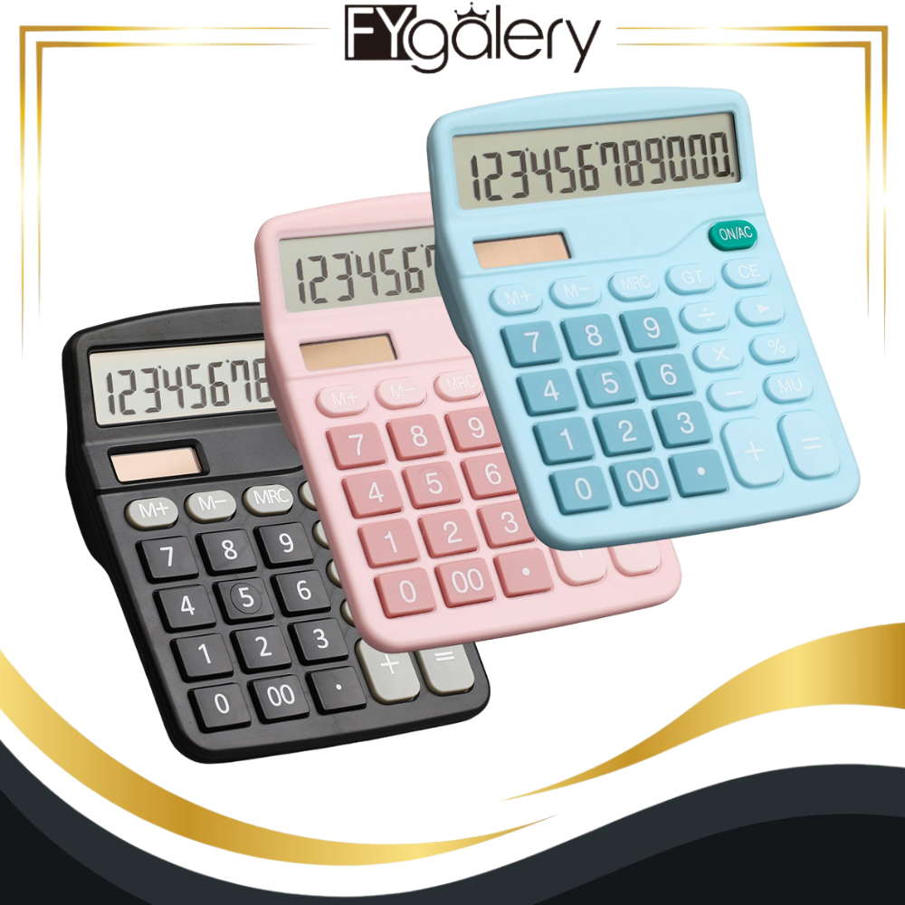 

FYgalery Aimilo Kalkulator Digital 12-Bit Dual Energi Baterai dan Energi Surya Caclulator Check Double Power Y3376