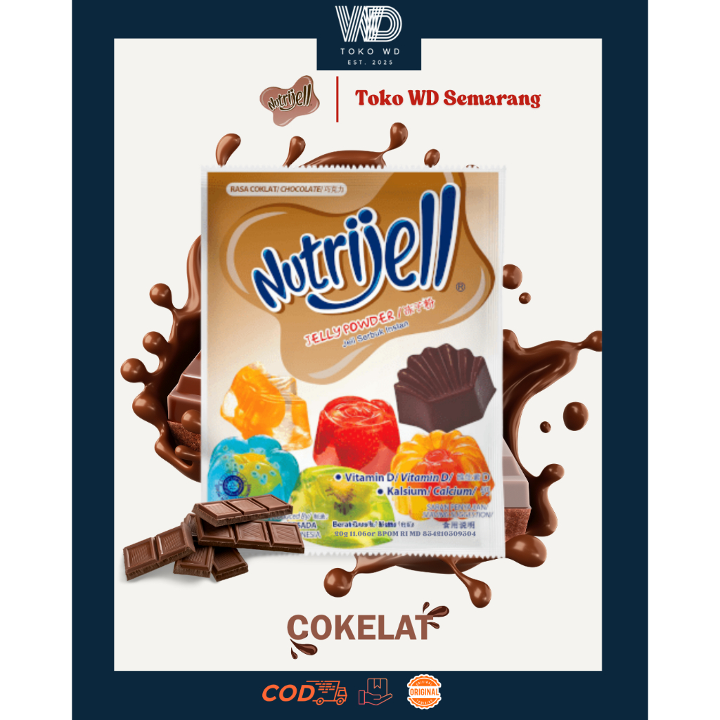 

Nutrijell Cokelat Sachet