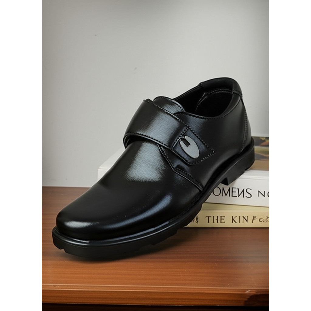 Sepatu Kerja Fantopel Kretek hitam Sepatu formal Kantor Terlaris