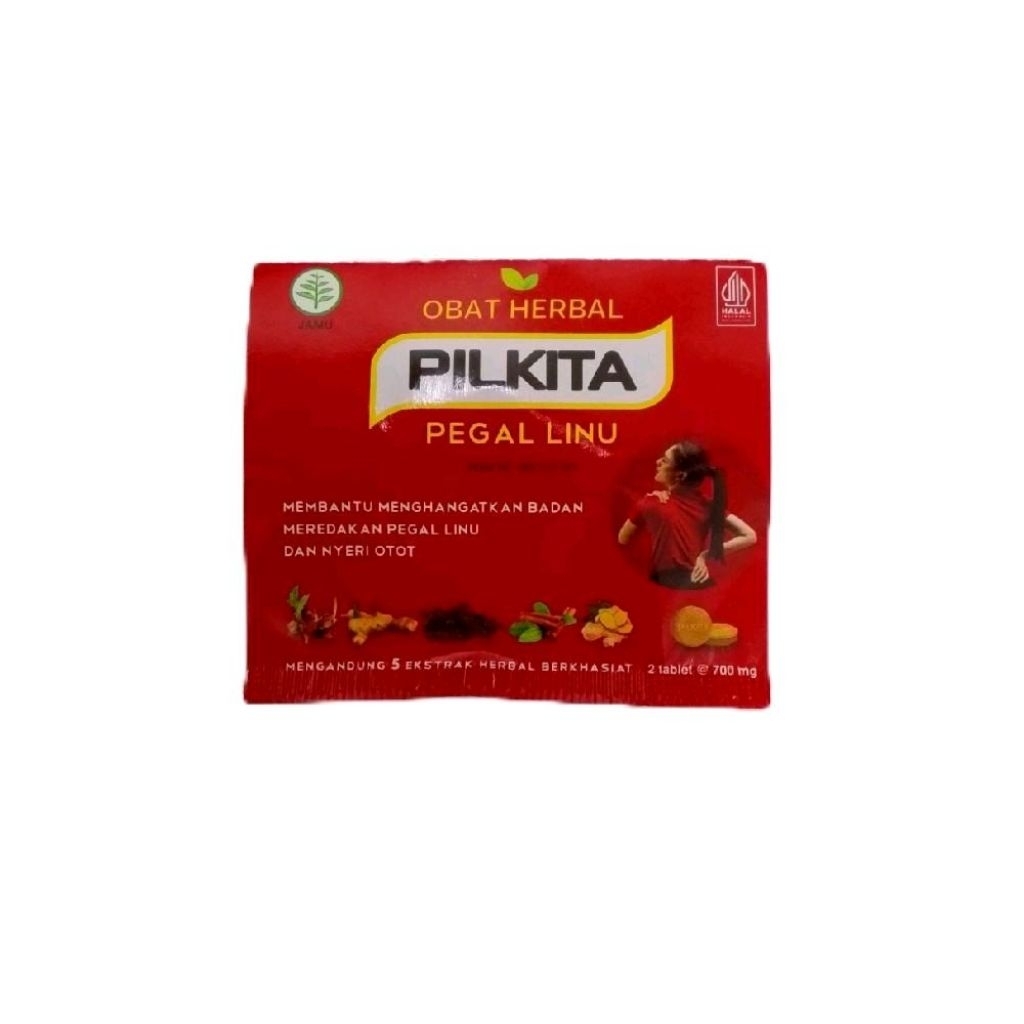 PILKITA 1 Strip Isi 2 Tablet - Obat Pegal Linu