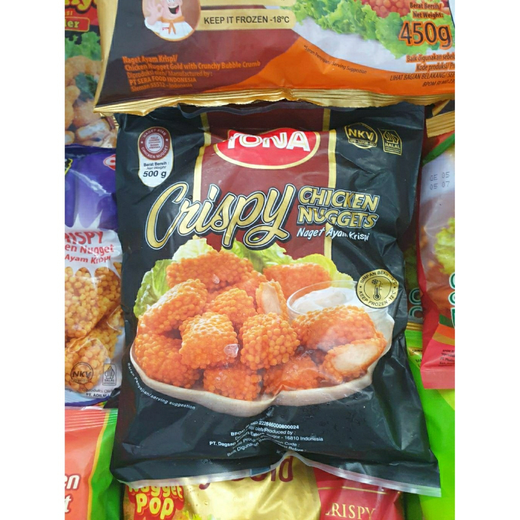 

Yona Crispy Chicken Nugget 500 grm