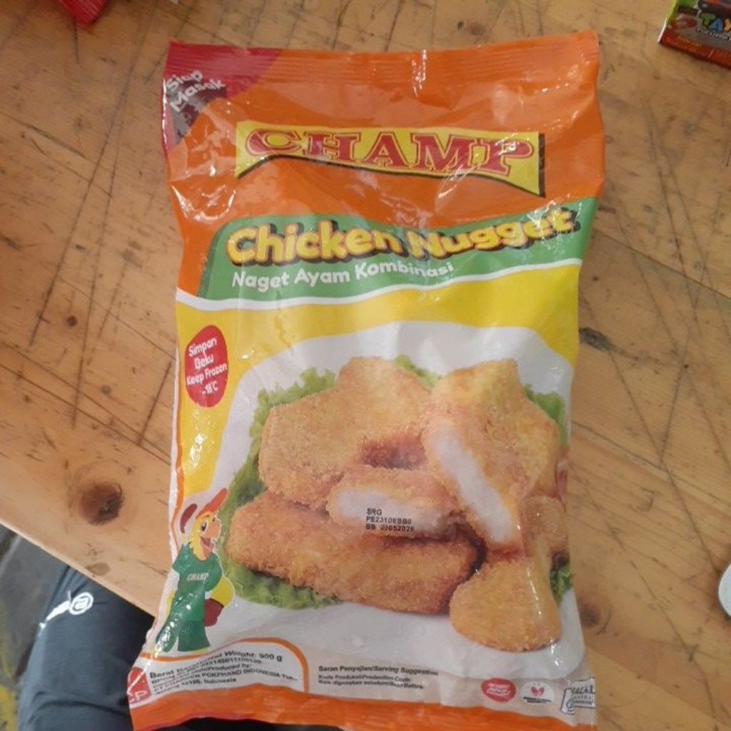 

CHAMP CHIKEN NUGGET 900GR