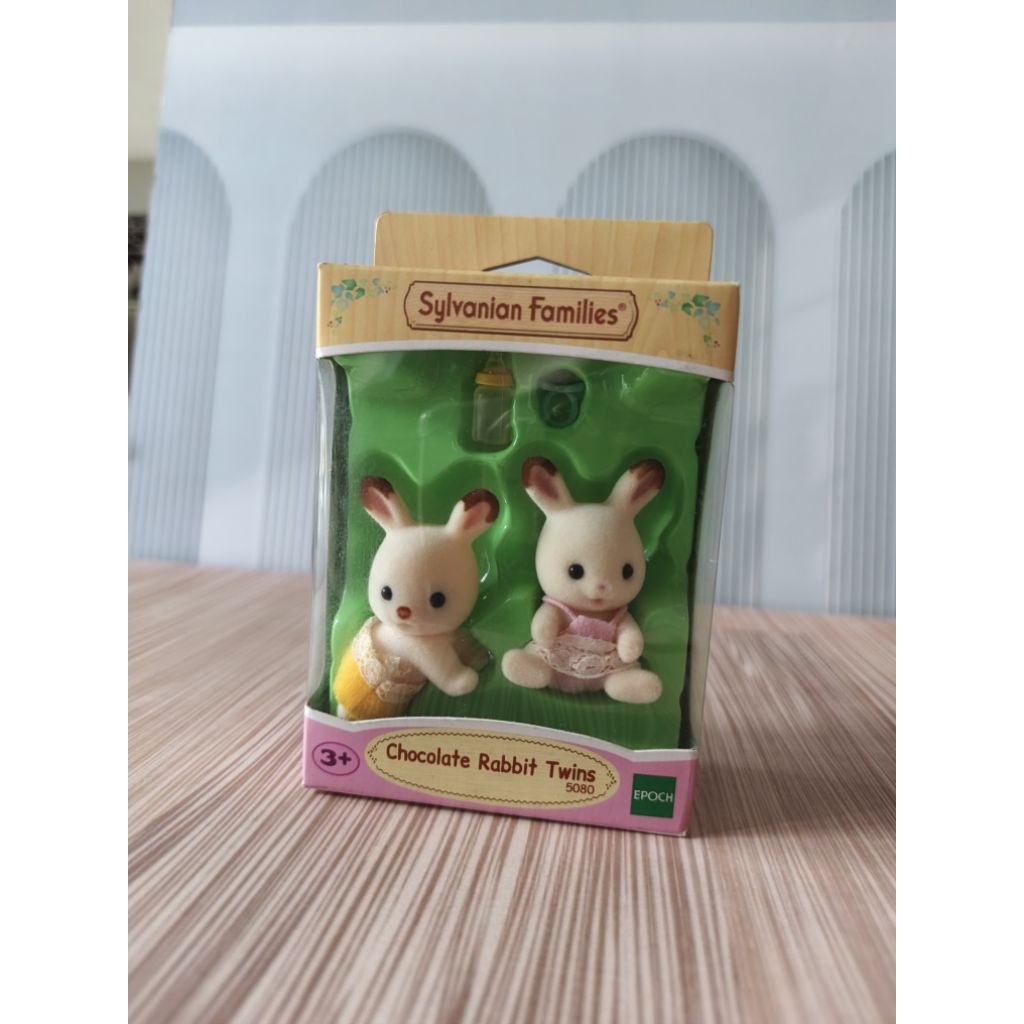 Sylvanian Families Chocolate Rabbit Twins