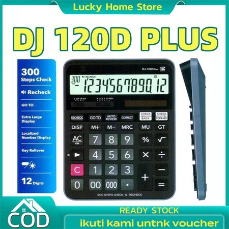 

Kalkulator Meja DJ-120D Plus / MJ-120D PLUS