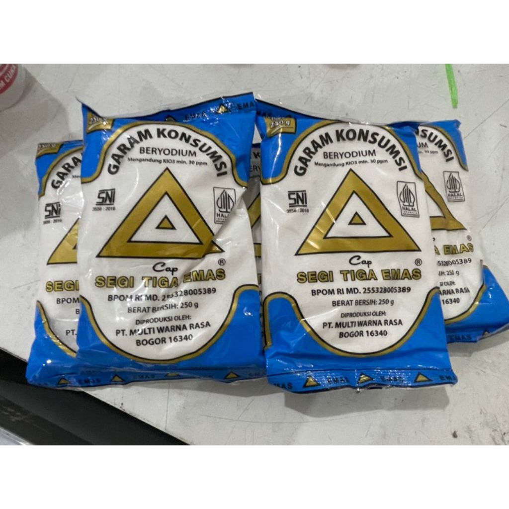 

GARAM SEGITIGA EMAS 250 GR