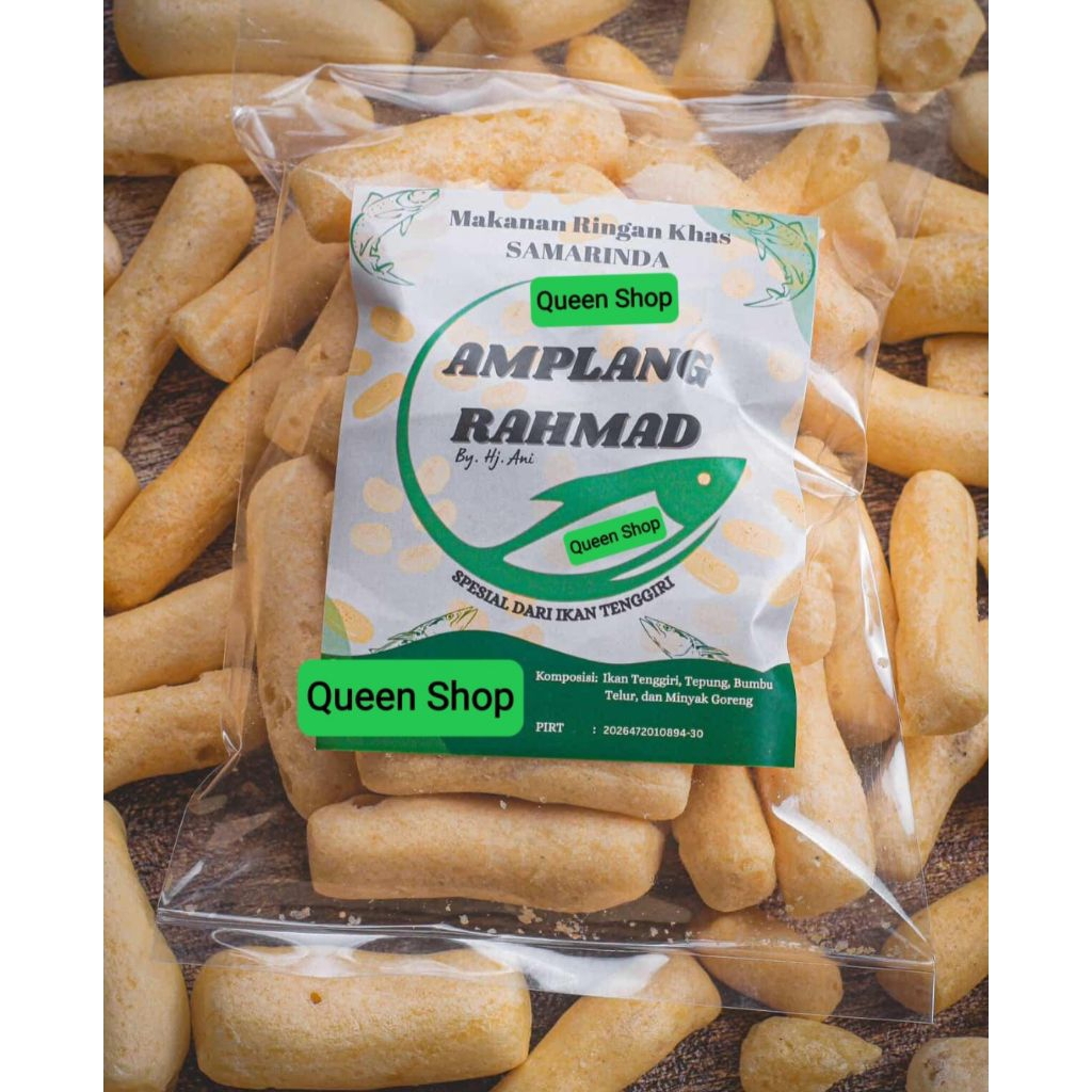 

AMPLANG RAHMAD SPESIAL IKAN TENGGIRI SAMARINDA 1BKS