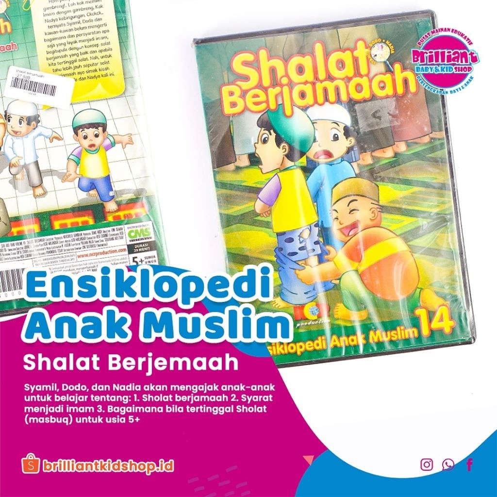 ensiklopedia anak muslim shalat berjamaah vcd anak