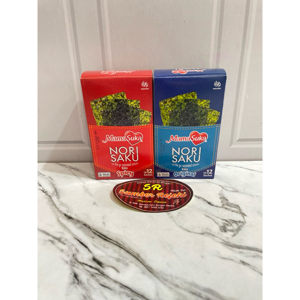 

NORISAKU RUMPUT LAUT MAMASUKA ISI 12 PCS