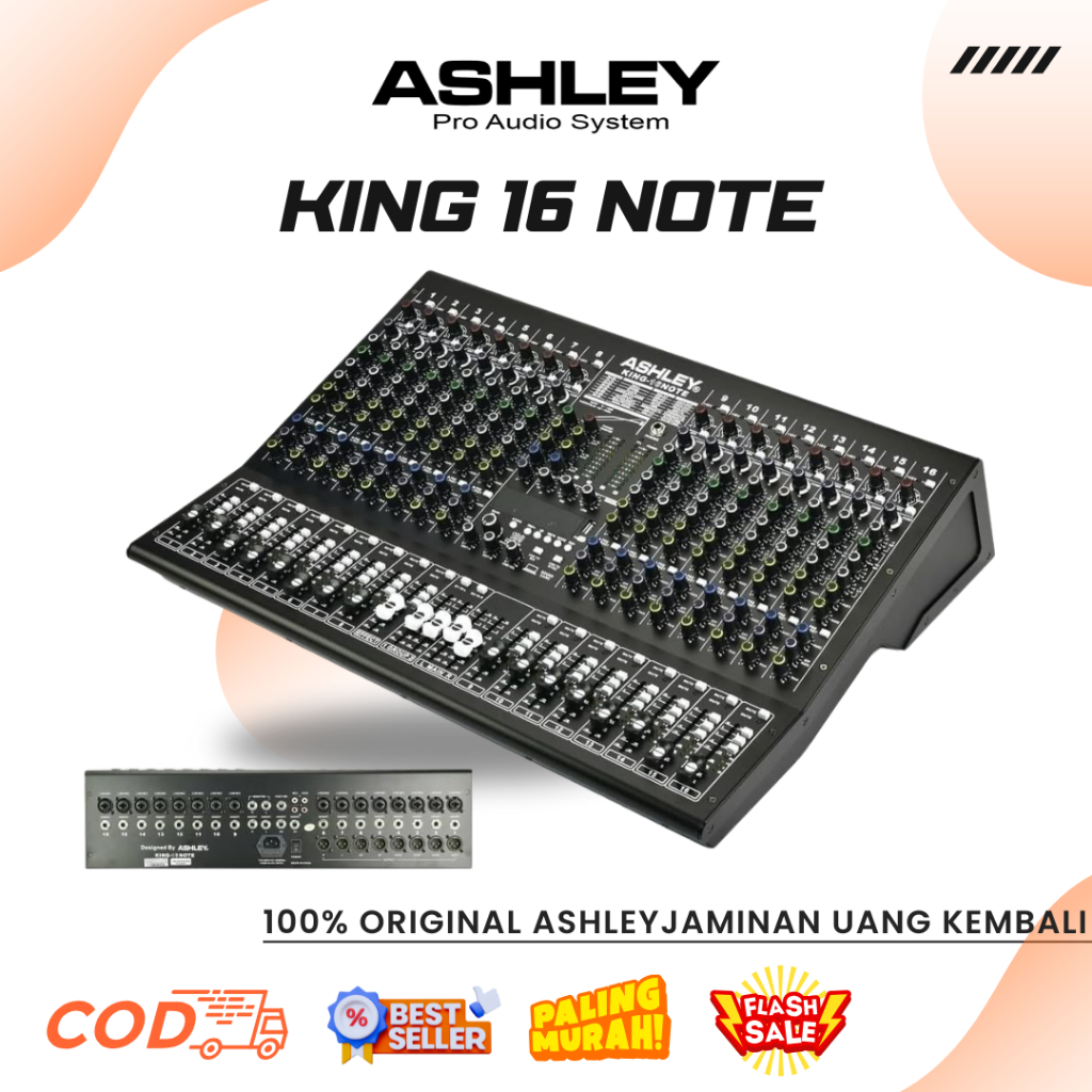 MIXER ASHLEY KING 16 NOTE