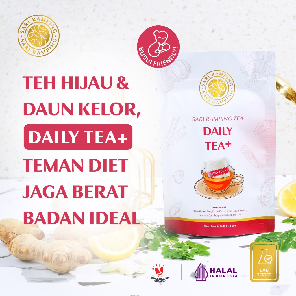 

SARI RAMPING DAILY TEA - TEH HIJAU DIET PELANGSING / TEH HIJAU PENURUN BERAT BADAN / TEH HIJAU ORIGINAL / TEH HIJAU DIET / TEH PELANGSING BPOM / SLIMING TEA UNTUK DIET / TEH HIJAU CELUP / KALON TEA / SPEARMINT TEA CHAMOMILE TEA / TEH HIJAU KEPALA DJENGGOT