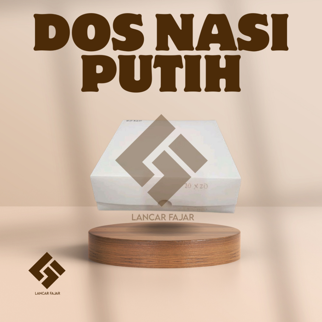 

[100 lembar] Dos nasi putih tutup PENUH 20x20 / kerdus putih gramasi 400gr / dos nasi / kerdus nasi / dos snack / dos putih / dos kue / dos jajan