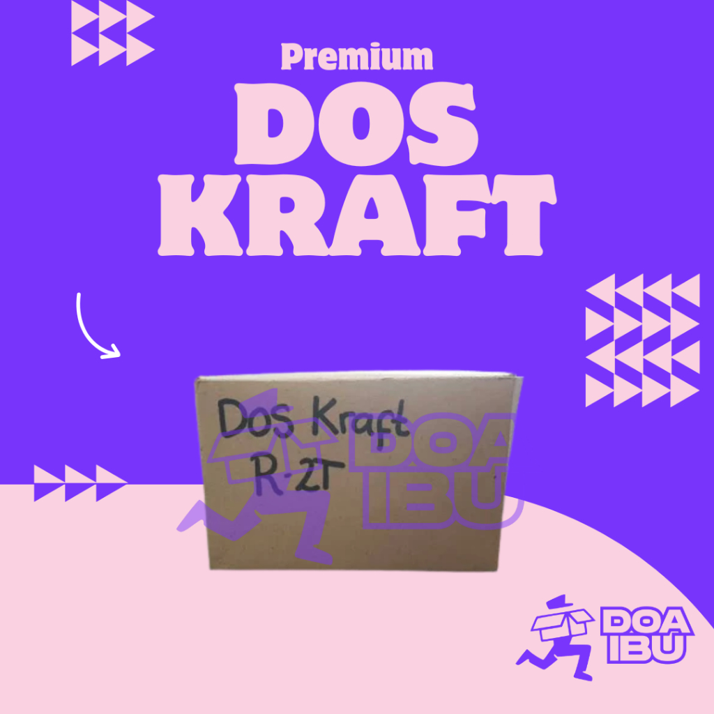 [100 lembar] kerdus coklat / kerdus snack / dos nasi / kerdus nasi / dos snack / dos coklat / dos ku