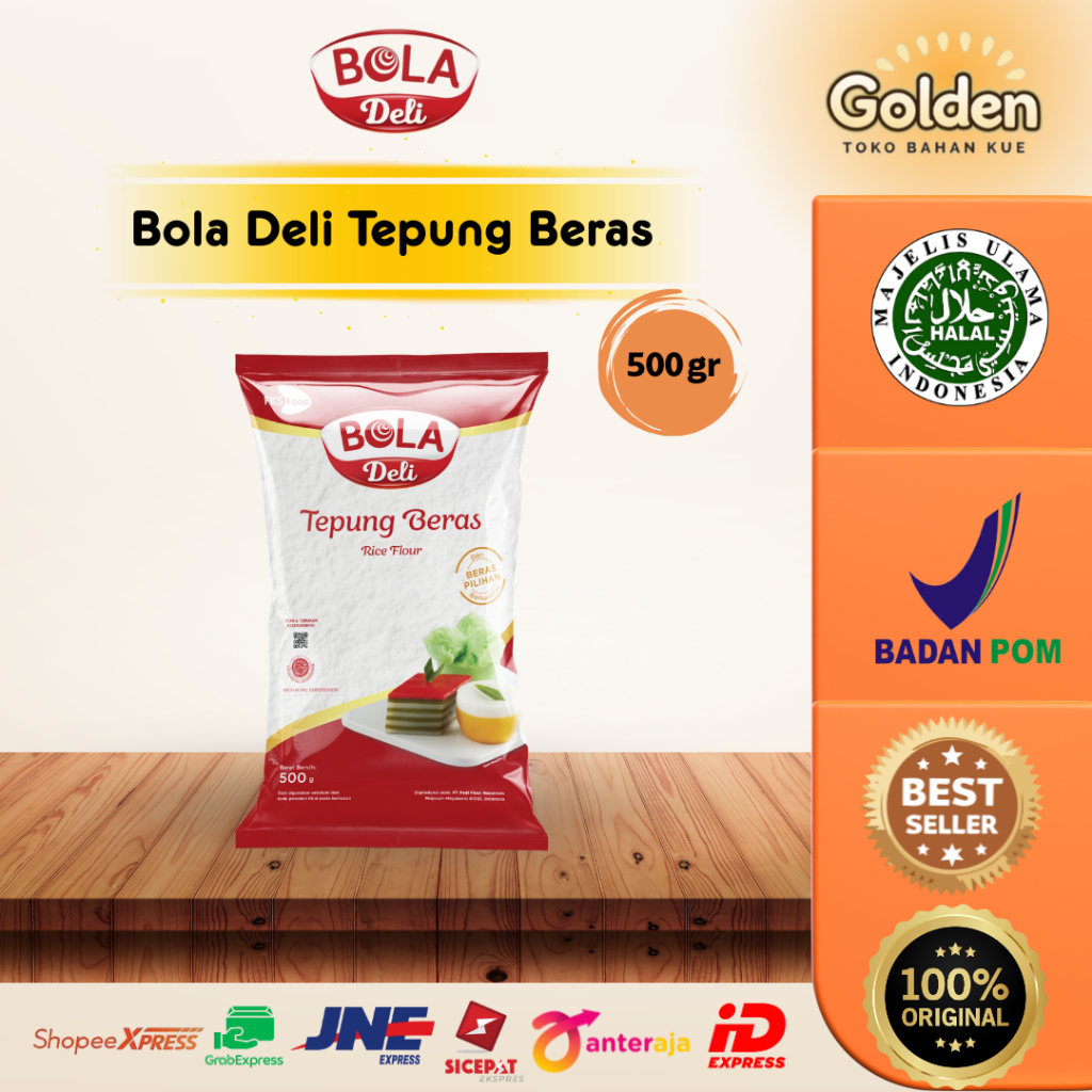 

Bola Deli Tepung Beras 500gr