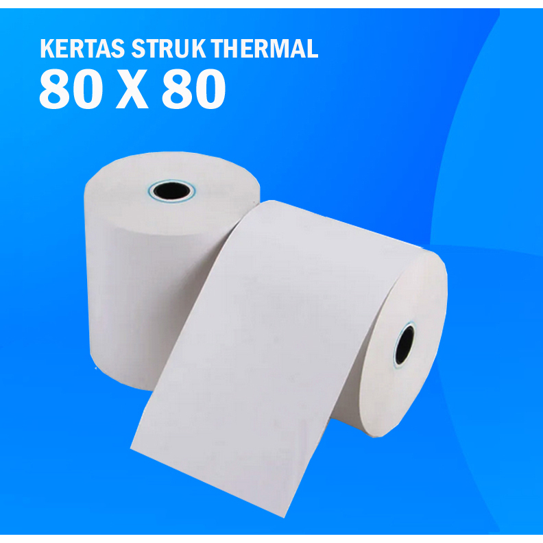 

Kertas struk thermal 80 x 80 mm