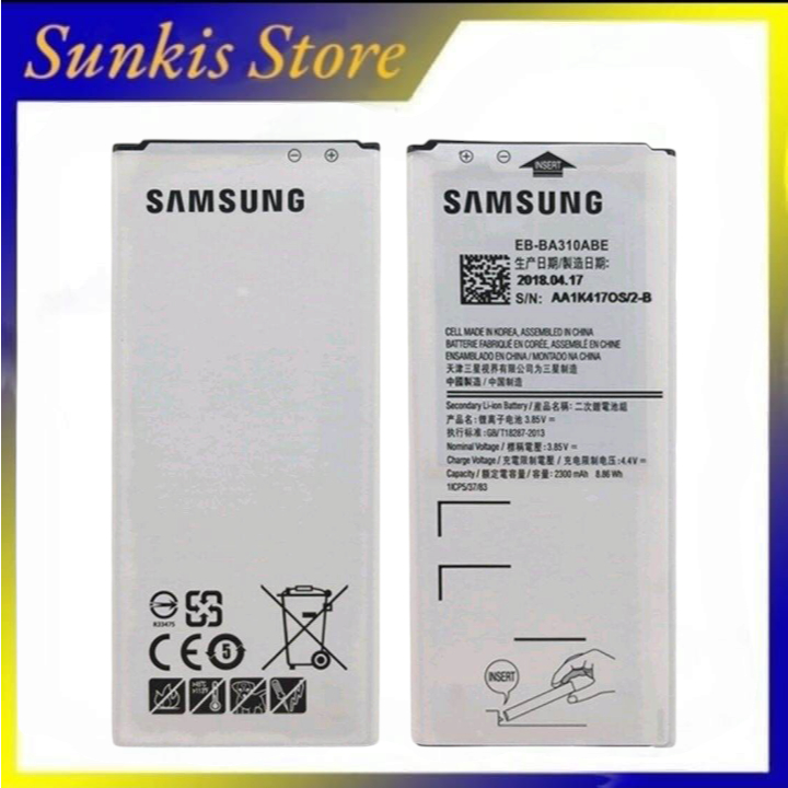 Battery Batre Samsung A3 2016 / A310 Baterai