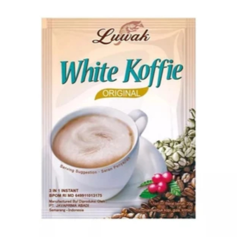 

Luwak White Koffie Original 1x20gr Sachet Kopi