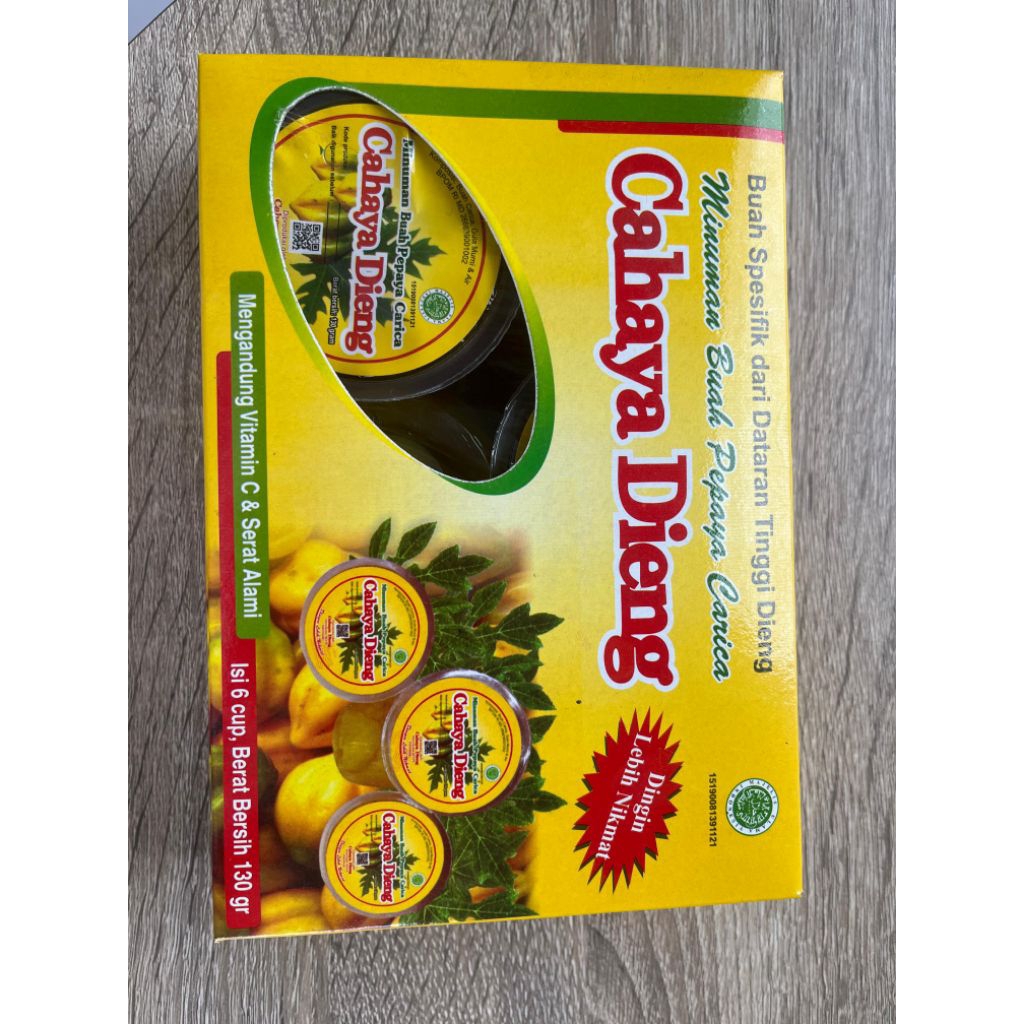 Carica Dieng isi 6, Cahaya Dieng