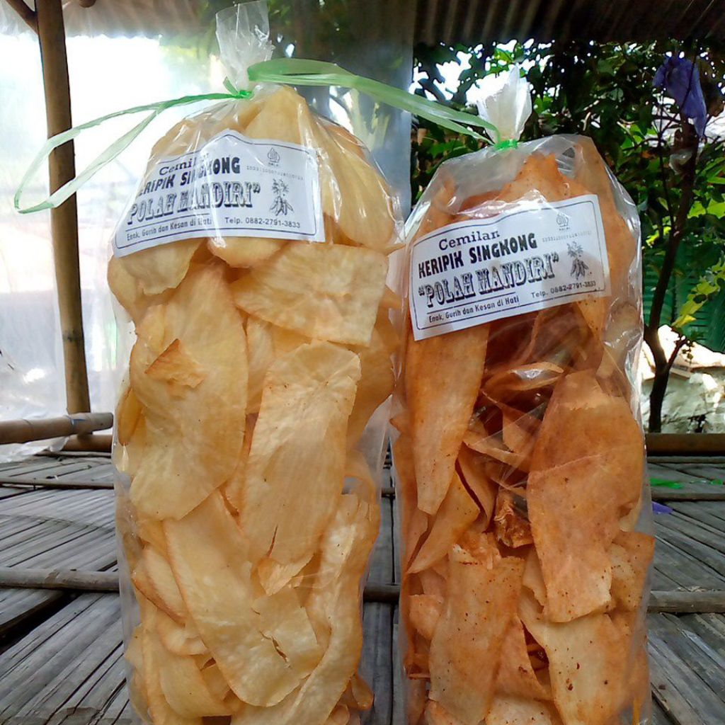 

Cemilan Keripik Singkong "Polah Mandiri" - Enak, Gurih, Bikin Nagih!