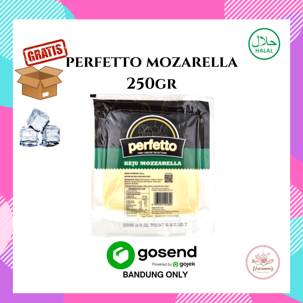

Perfetto Mozarella Moza 250 gr