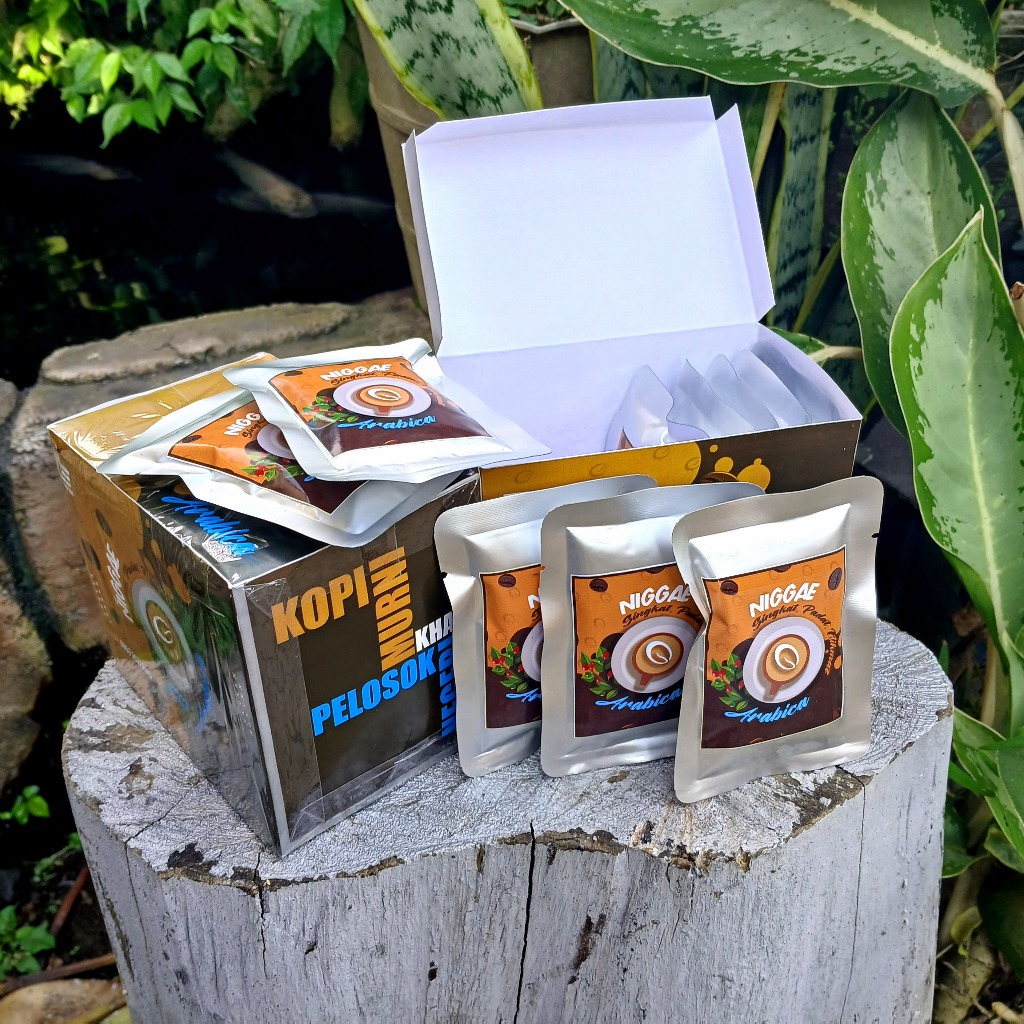 

Kopi Murni Praktis Arabica- Niggae 1 Box