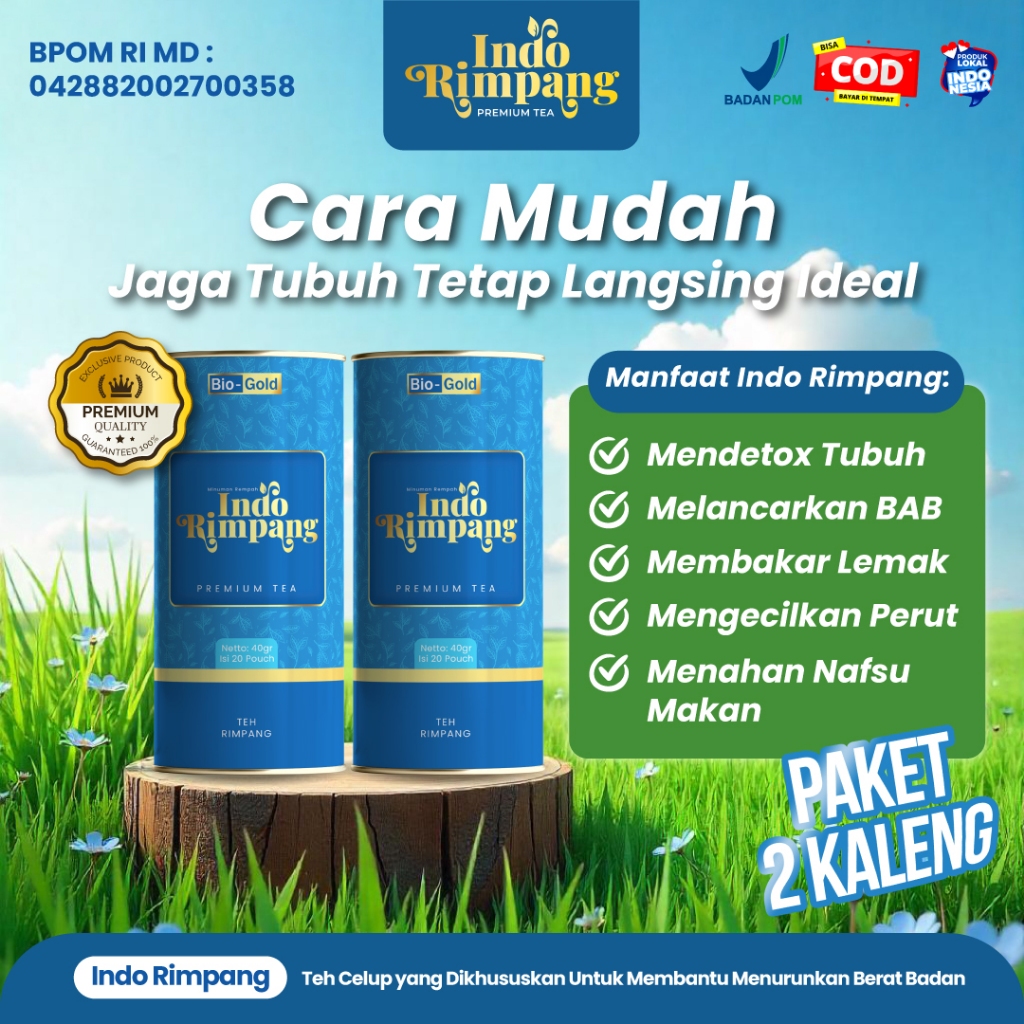 

Teh Indo Rimpang - Teh Rempah Detox Untuk Tubuh Lebih Ringan dan Berat Badan Ideal