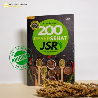 Buku 200 Resep Sehat JSR Dr. Zaidul Akbar Buku JSR Original
