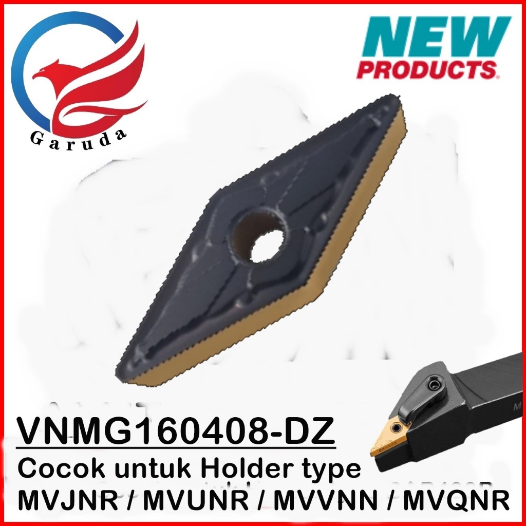 INSERT BUBUT VNMG160408-DZ MATA PAHAT BUBUT MATA PISAU BUBUT MATA ULIR DALAM VNMG 160408 Insert VNMG