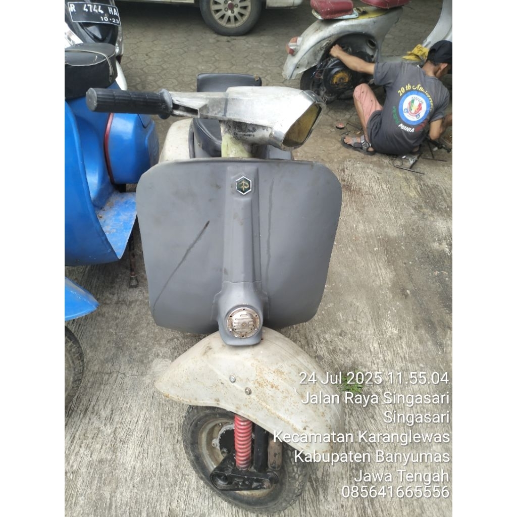 vespa super mesin super sudah CDI